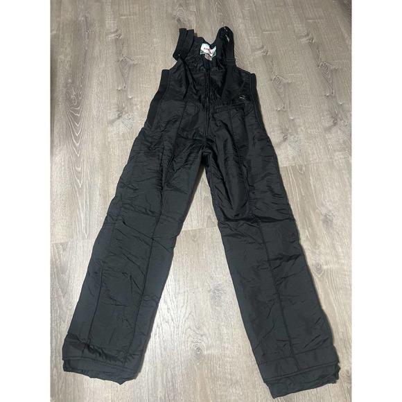 KITZBUHEL Puffer Ski Zip Overalls (Size 36, Inseam 32") - Black EUC - Picture 1 of 3